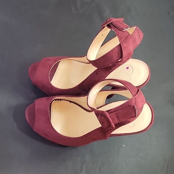 DELICIOUS PEEP TOE ANKLE STRAP HIGH HEEL STILETTOS PUMP G1 - Picture 6 of 12